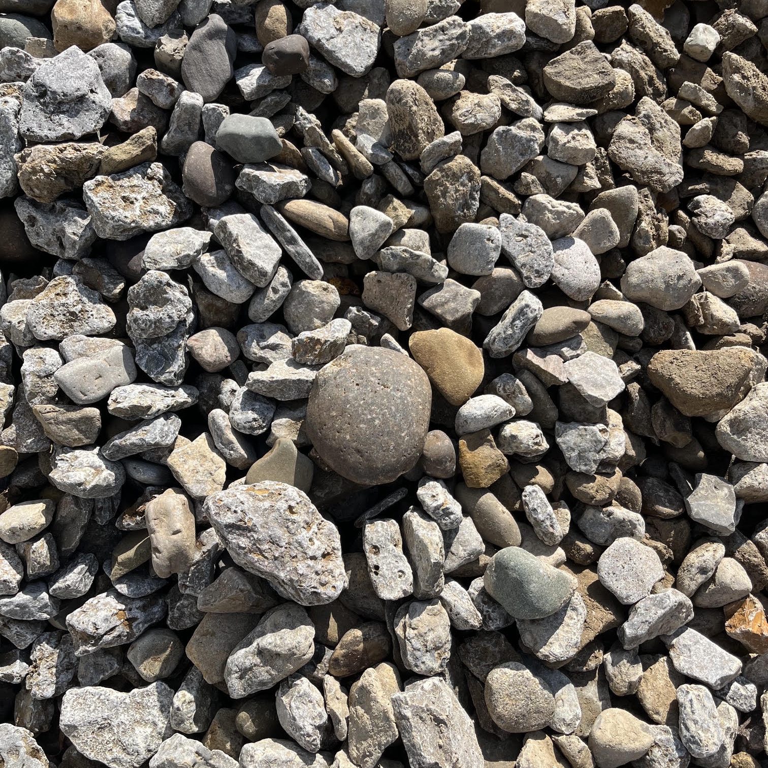 oversized river rock